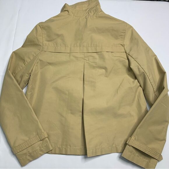 Merona Lightweight Short length Trench-coat style Jacket Tan - Picture 5 of 6